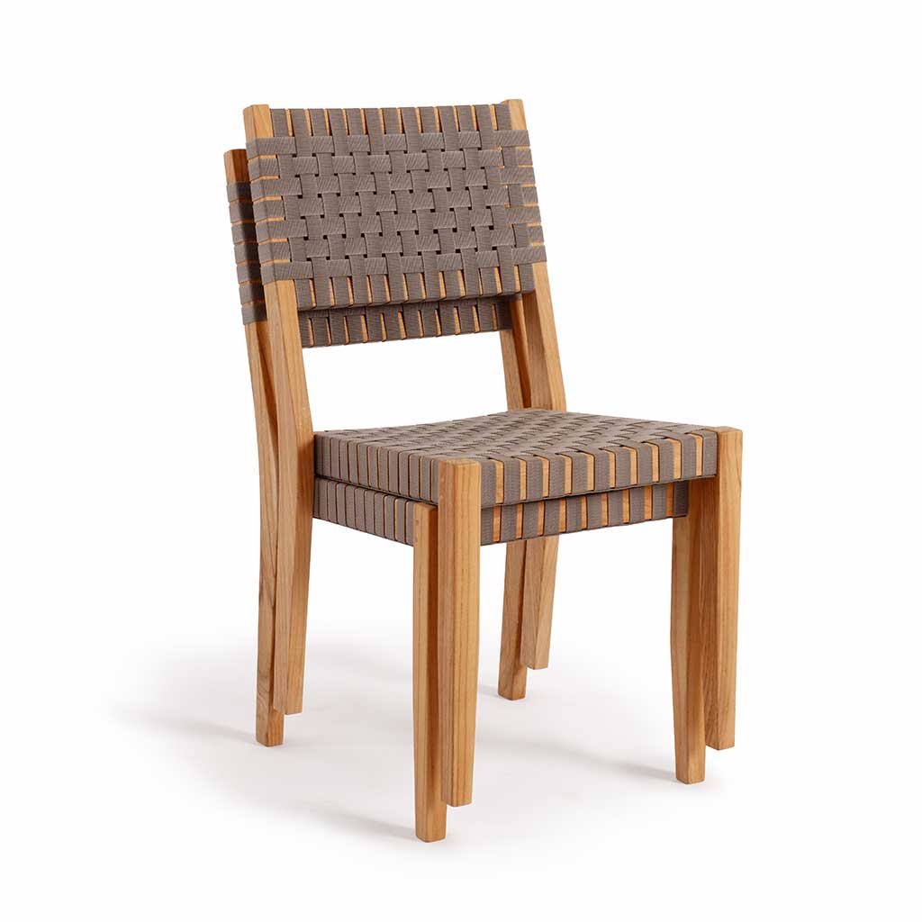 Oak Park Sling Armless Stacking Chair additional view