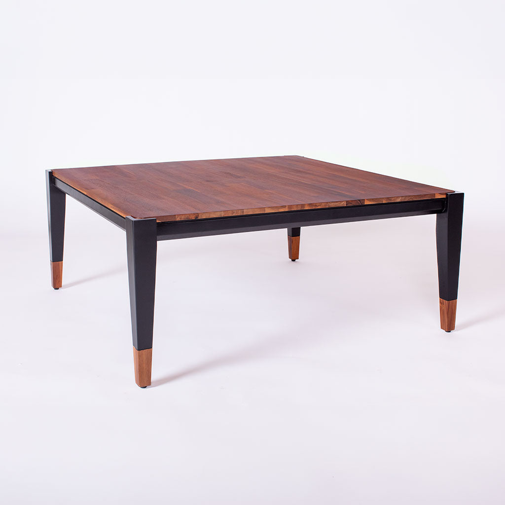 MCM 40" Square Coffee Table in Black finish