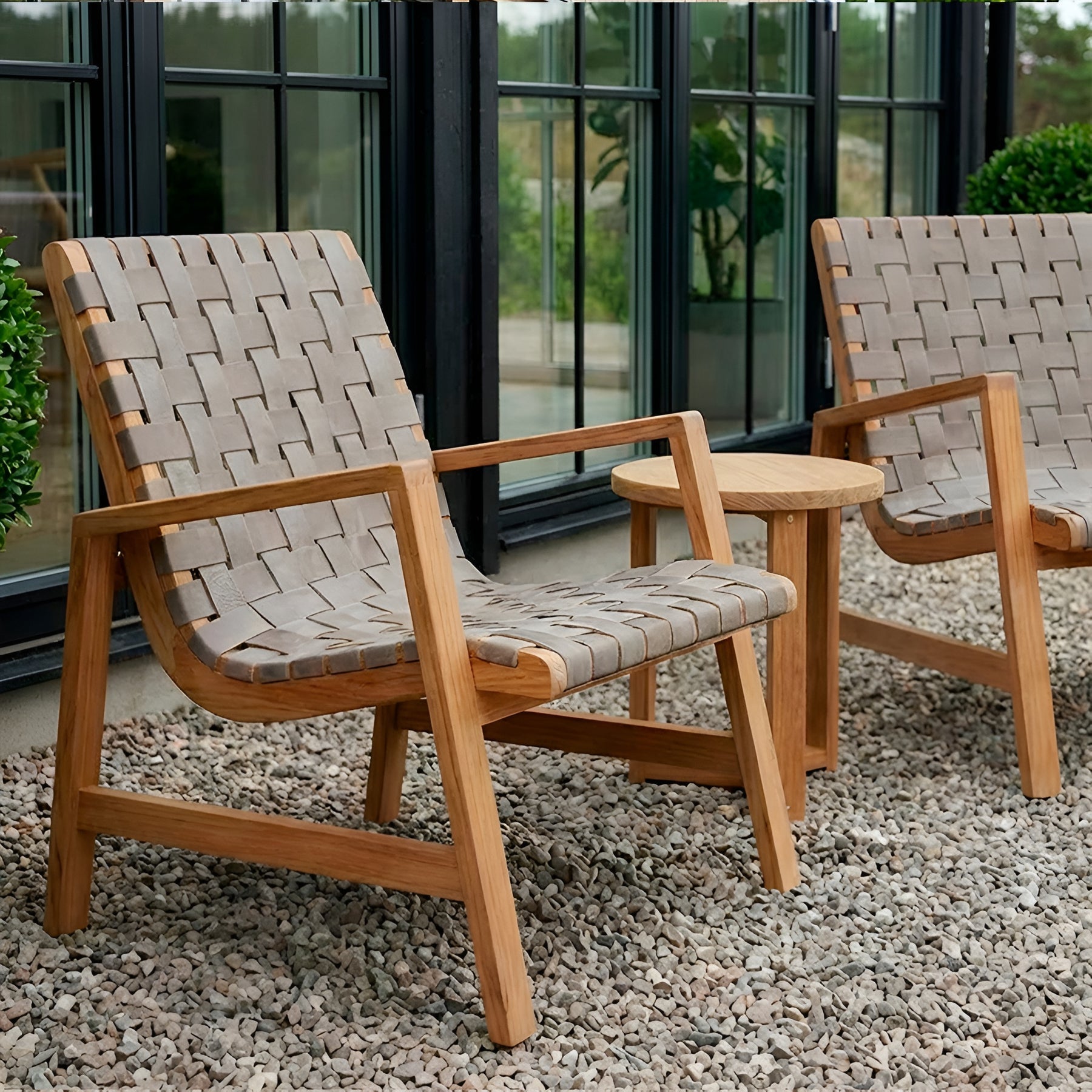 Oak Park Allen Woven Arm Chair additional view