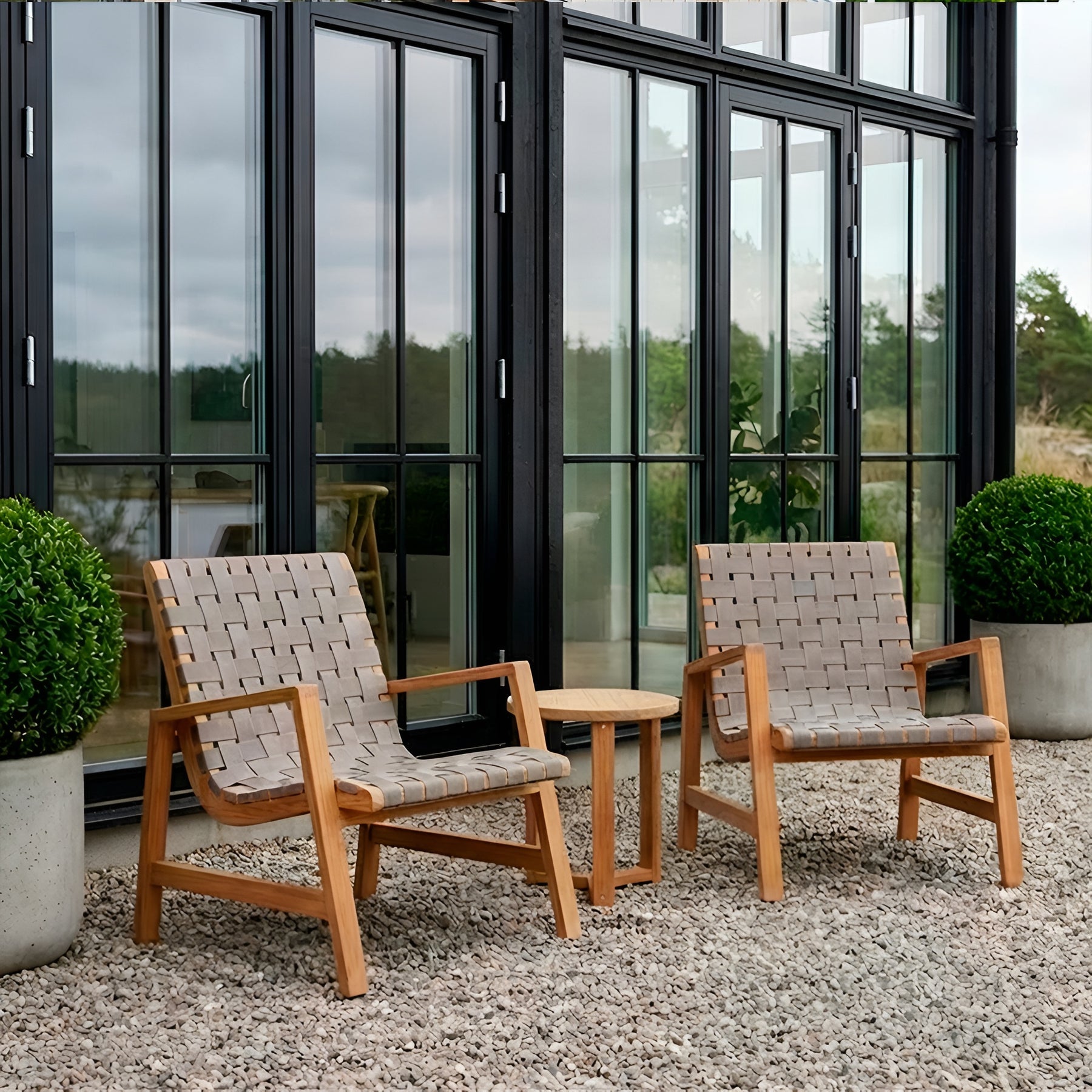 Oak Park Allen Woven Arm Chair additional view