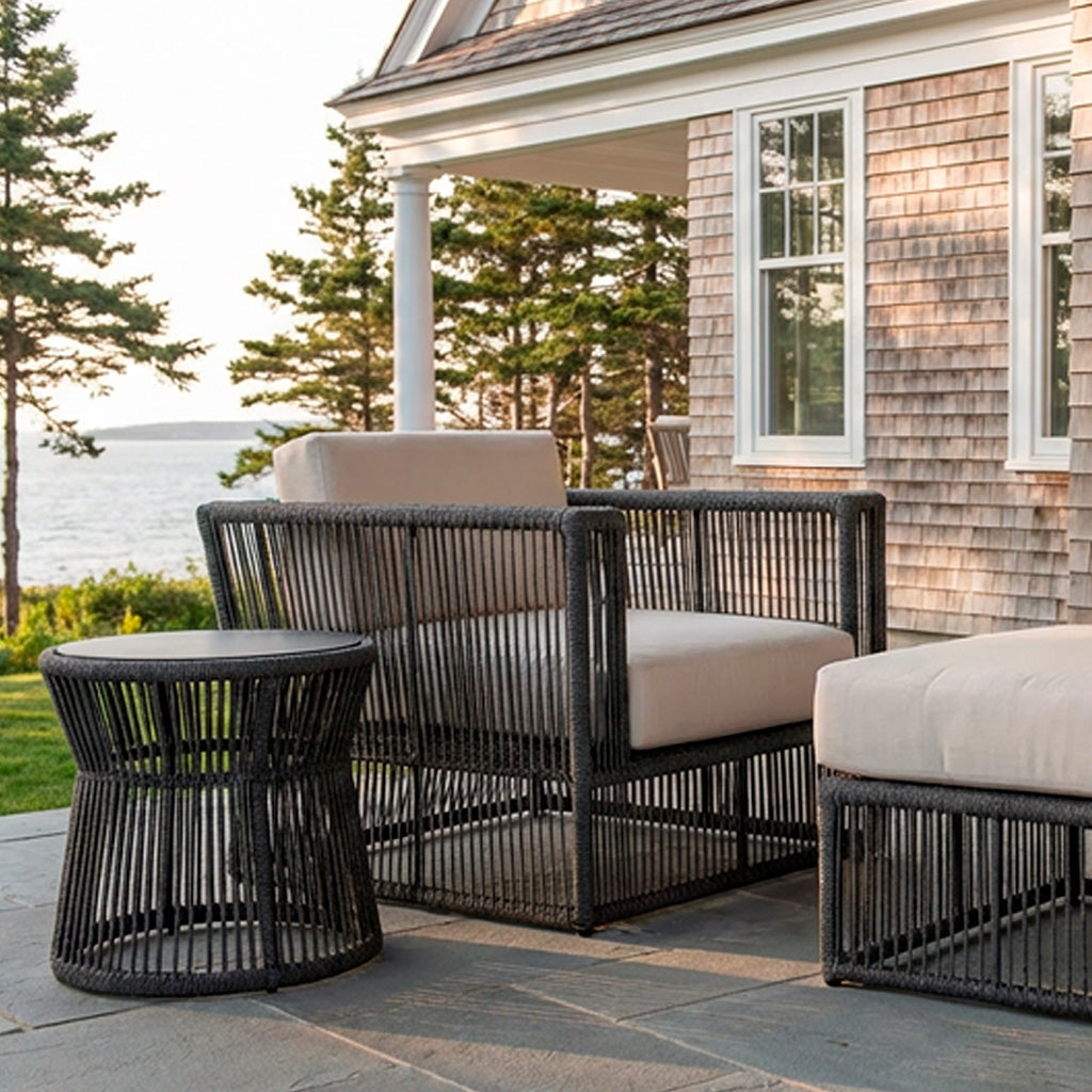 Saranac End Table with Honed Granite Top additional view