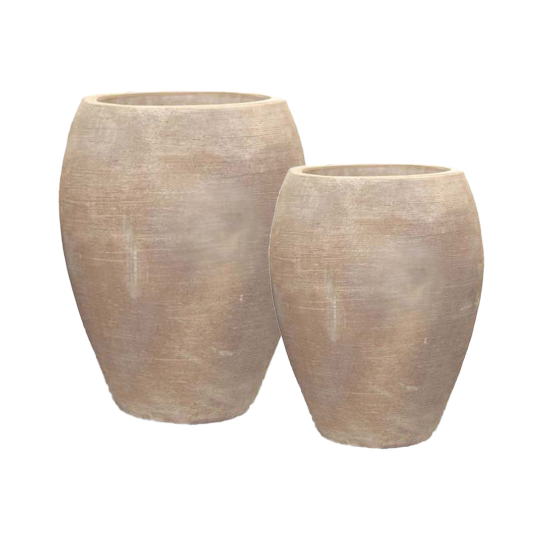 Bullet Planter set of 2 in C-Mterra finish