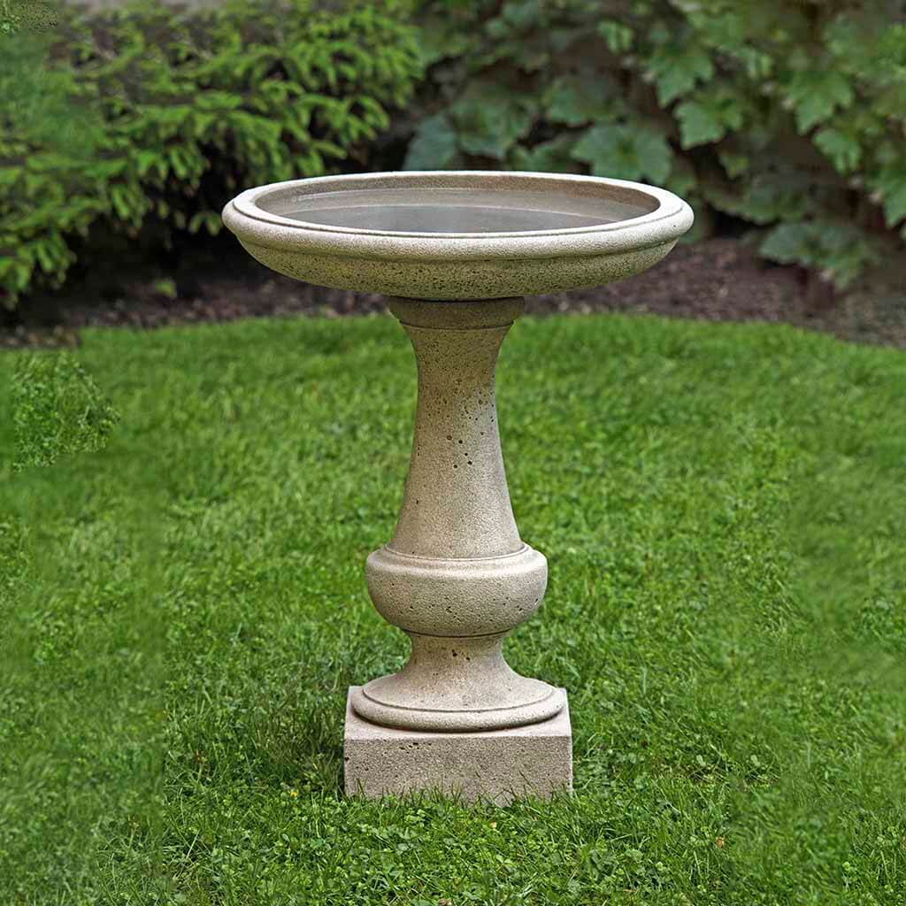 Chatham Birdbath in Alpine Stone finish