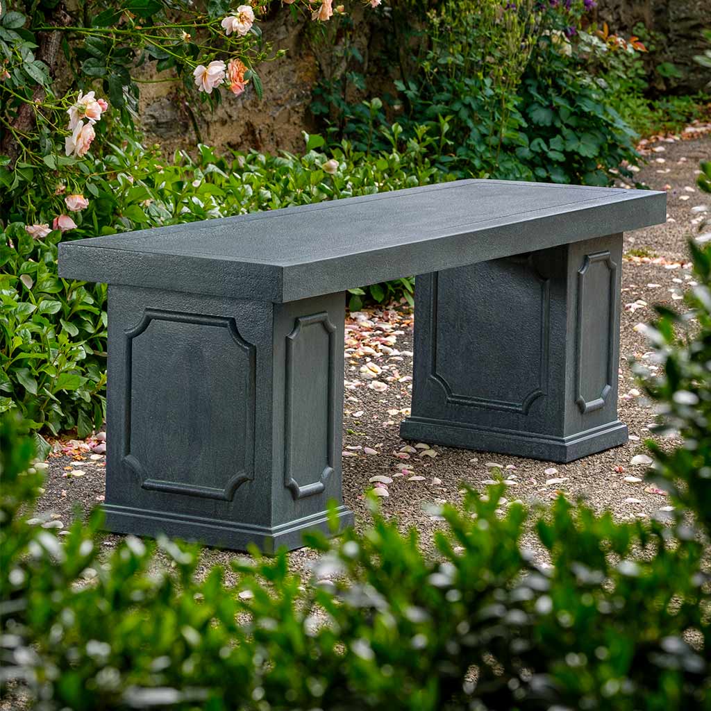 Cumberland Bench in Lead Antique finish