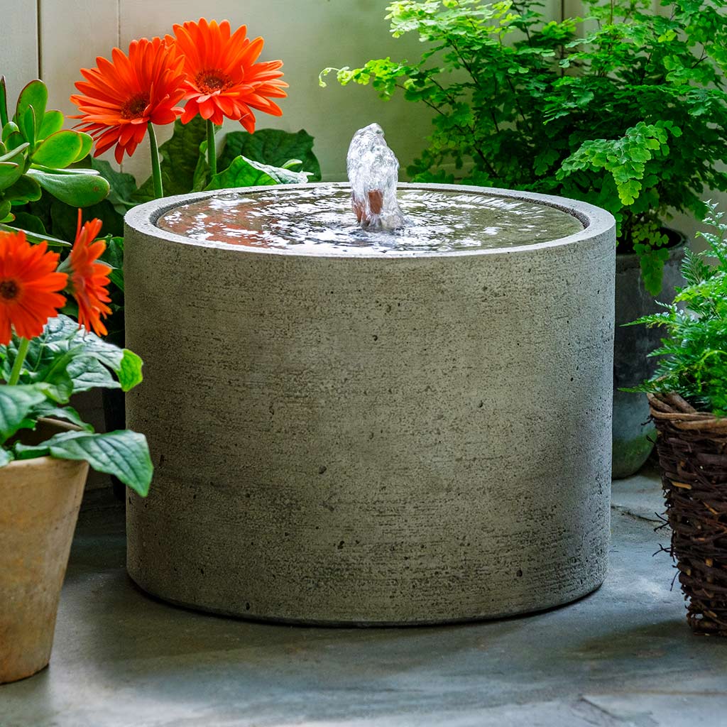 Salinas Fountain - Low outdoor fountain