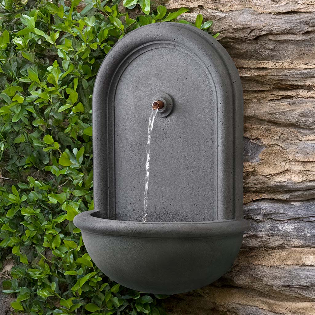 Perugia Wall Fountain outdoor water feature