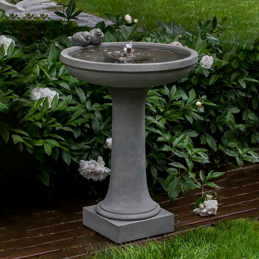 Juliet Romantic Garden Fountain in Alpine Stone finish by Campania