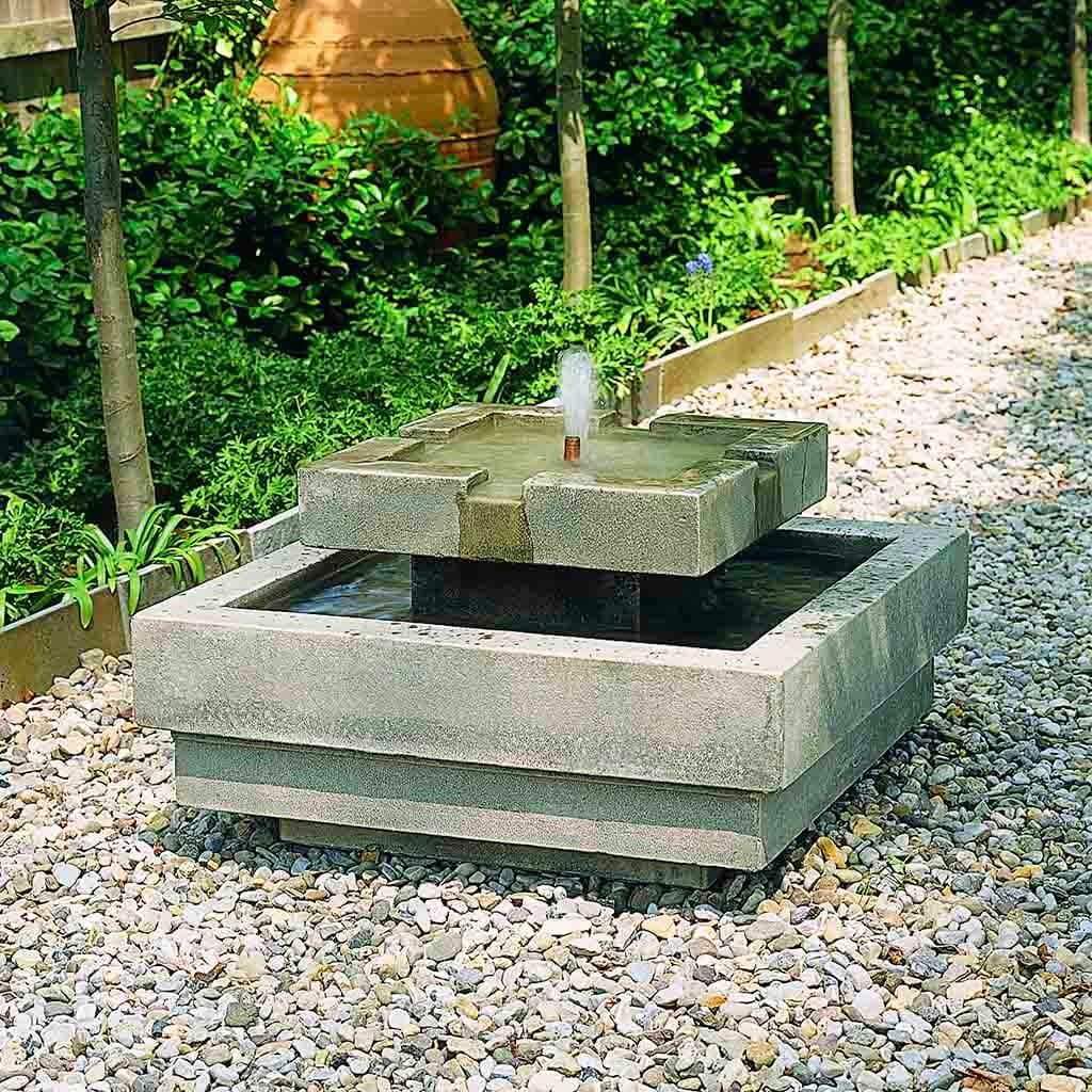 Escala Fountain outdoor fountain in Greystone