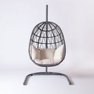 Saranac Egg Chair in Canvas finish