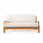 Avalon Grande Sofa in White Linen finish