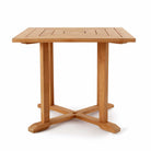 Avalon 35" Square Dining Table in Teak finish