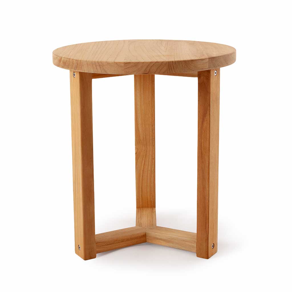 Montparnasse Side Table in Teak finish
