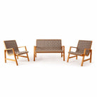 Oak Park Allen Woven Bench additional view