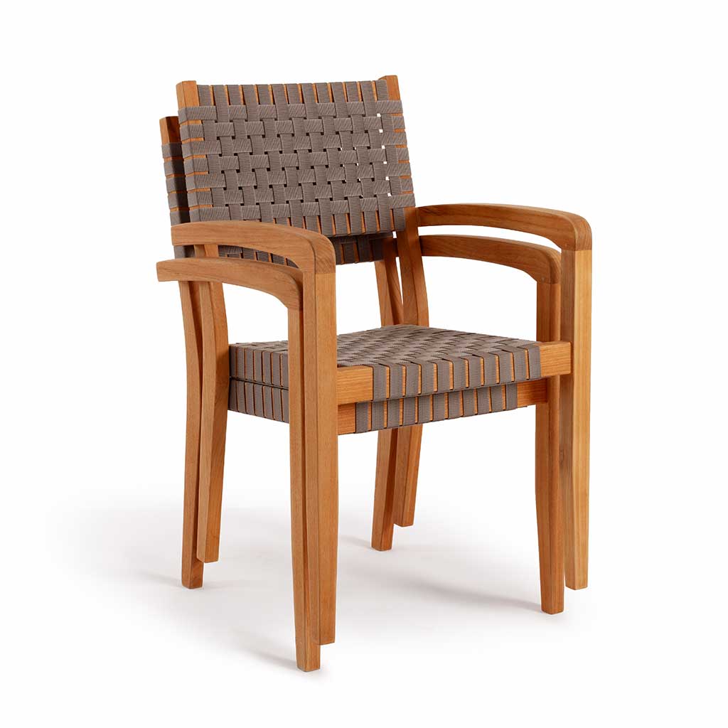 Oak Park Sling Stacking Chair additional view