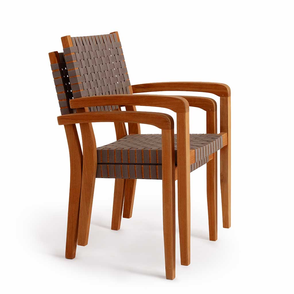 Oak Park Sling Stacking Chair additional view