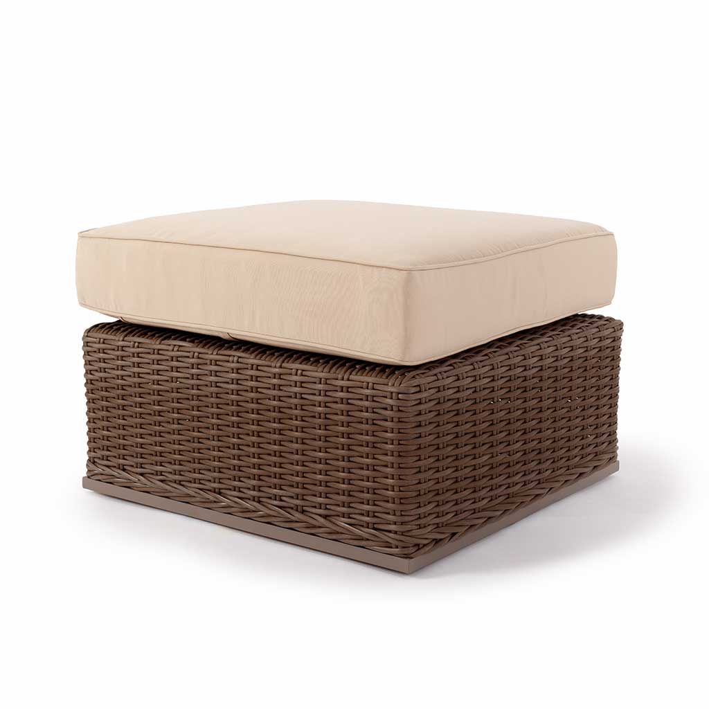 Valencia Ottoman in Cream finish