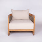 Biscayne Single Sofa Chair in Play Snow finish