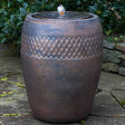 Malmo Fountain, Tall outdoor fountain in Bronze