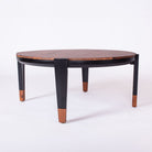 MCM 40" Round Coffee Table in Black finish