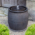 Rain Barrel Fountain outdoor fountain