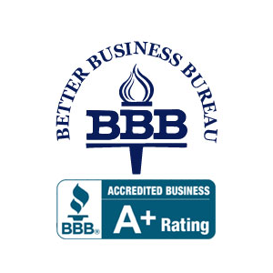 Better Business Bureau Accredited Business A+ rating