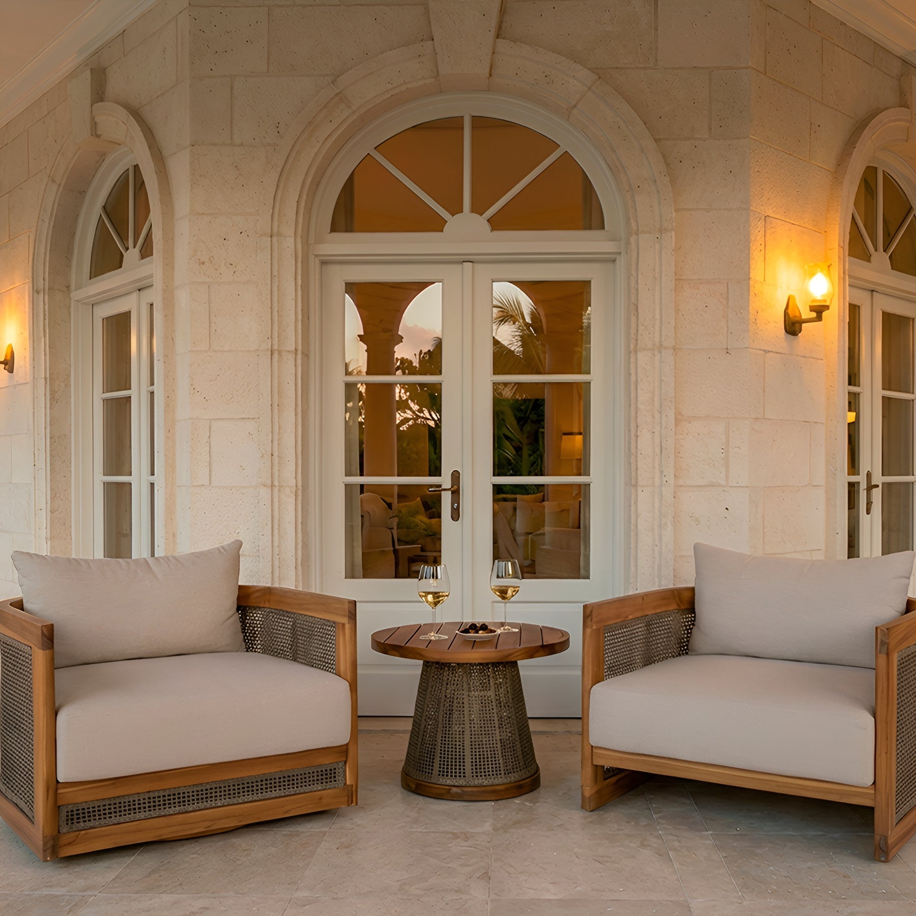 Biscayne Round Side Table additional view