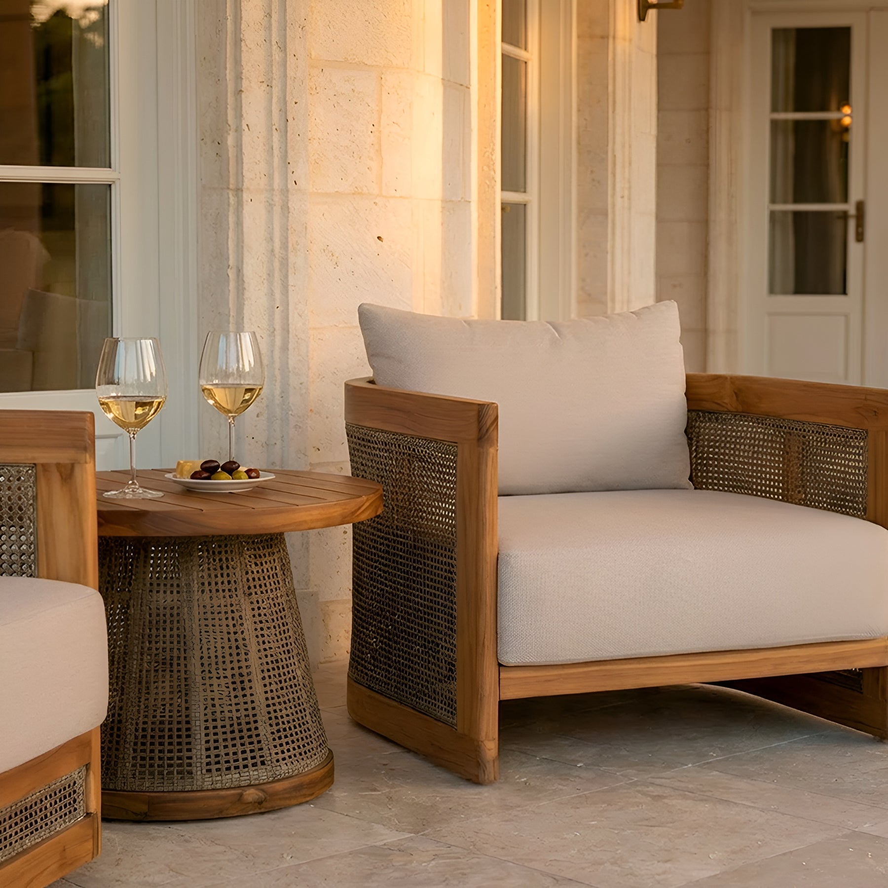 Biscayne Round Side Table additional view