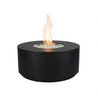Round Fire Pit black cast aluminum outdoor fire pit