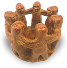 Circle of Friends Garden Sculpture handcrafted garden piece.