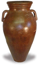 Romano Thin Medium Planter handcrafted garden piece.