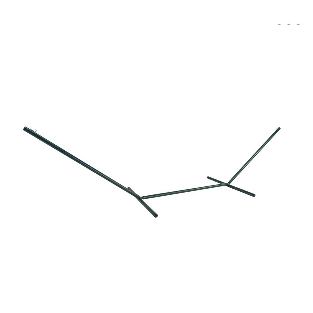 Tri-Beam Steel Hammock Stand in Forest Green