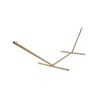 Tri-Beam Steel Hammock Stand in Taupe
