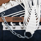Large Quick Dry Hammock in Way Navy lifestyle view