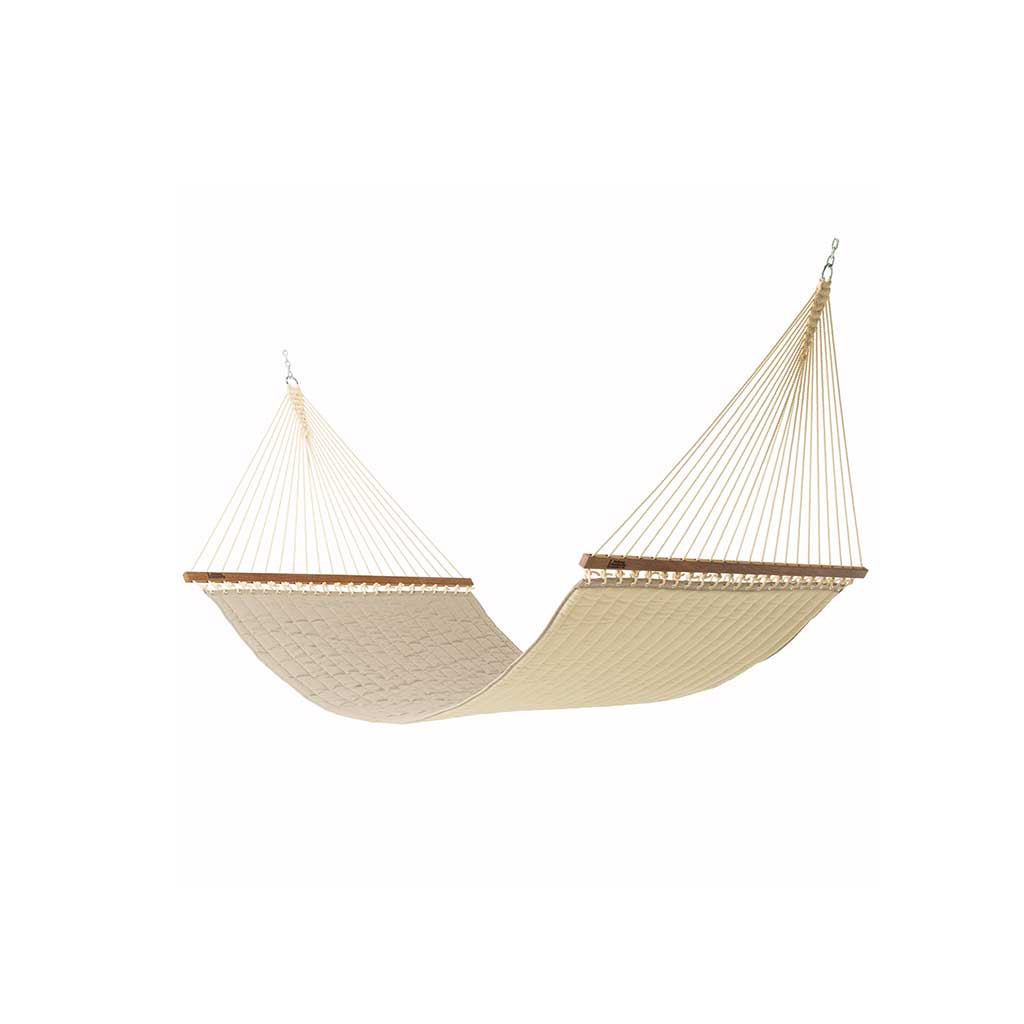 Large Quilted Hammock in Cast Ash