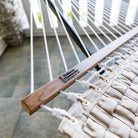 Large Softweave Hammock in Antique Beige lifestyle view