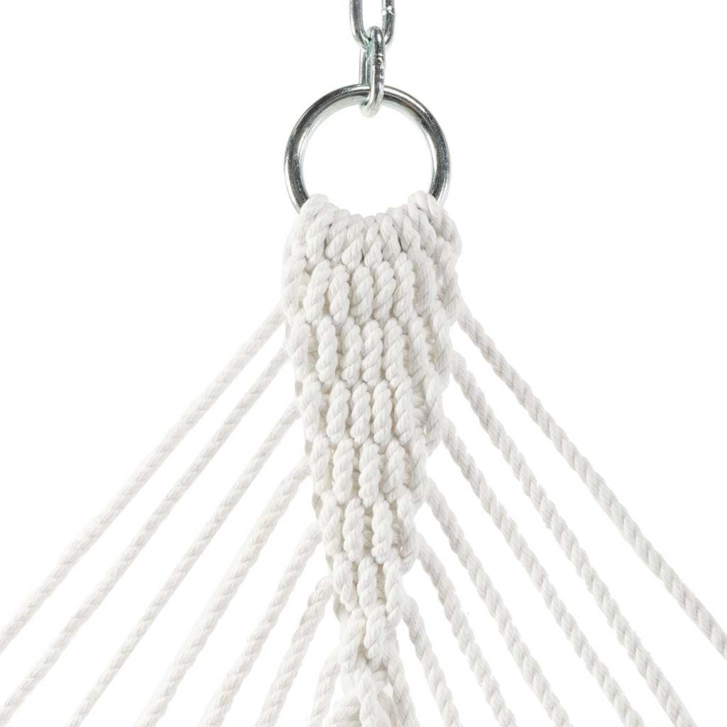 Large Softweave Hammock in Light Green lifestyle view