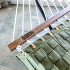 Large Softweave Hammock in Light Green lifestyle view