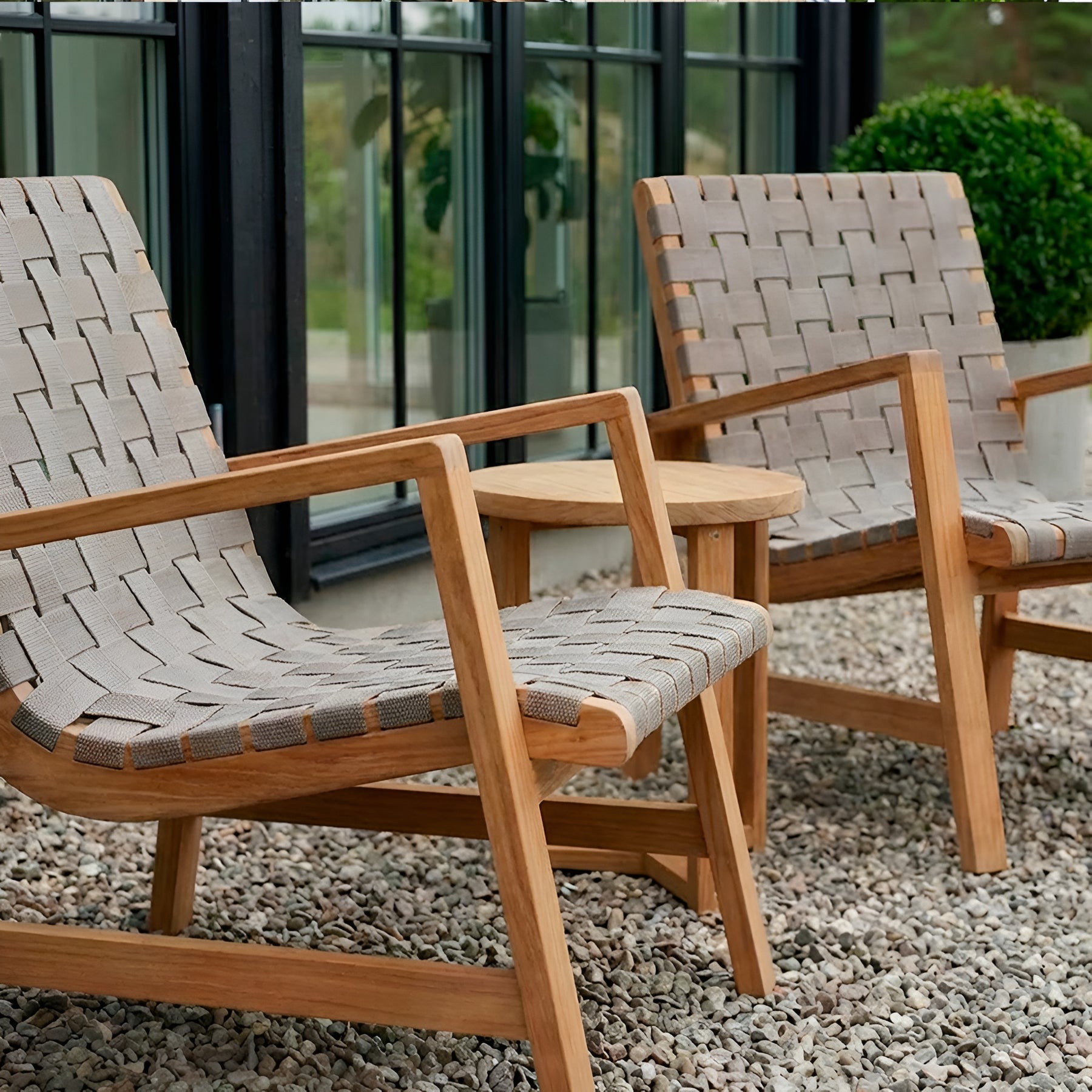 Oak Park Allen Woven Arm Chair additional view