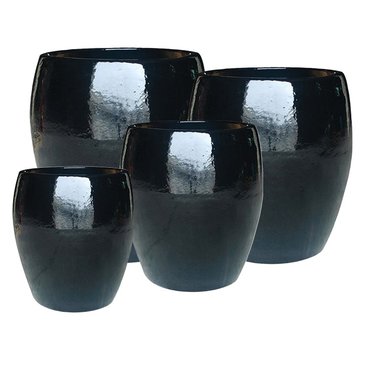 Tall Belly Planter Set