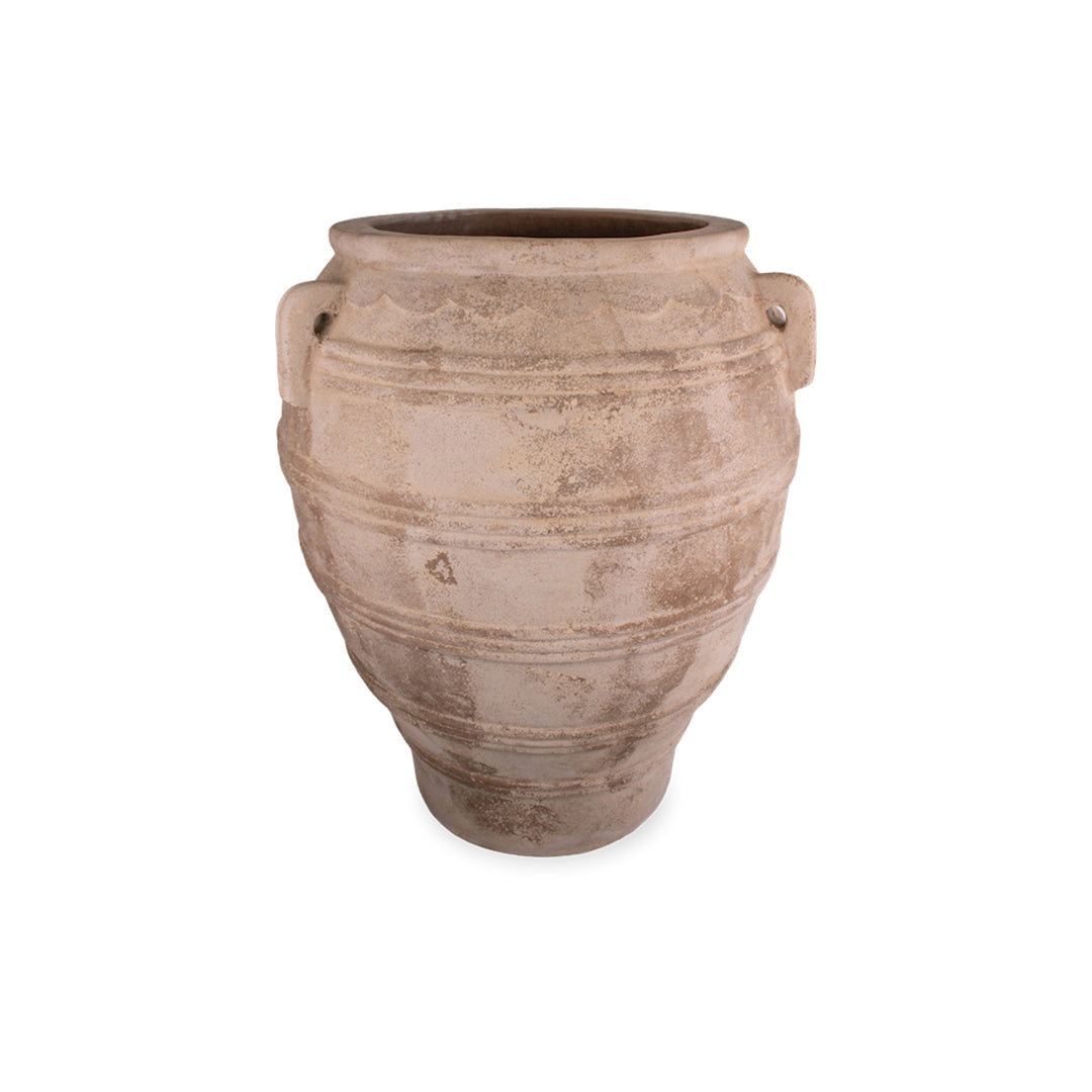 Anterra Five Line Jar with Handles in Anterra finish