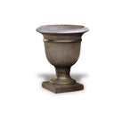 Beldon Glazed Ceramic Urn in Bronze finish