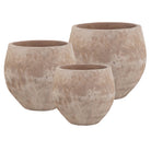 Maga Belly Planter set of 3 in Anterra finish