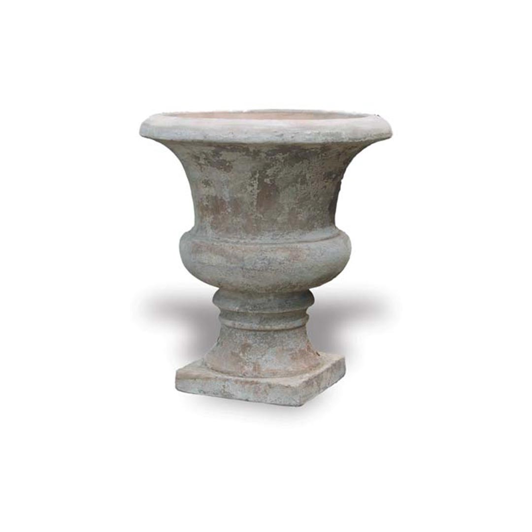 Tall Anterra Urn Planter in Anterra finish