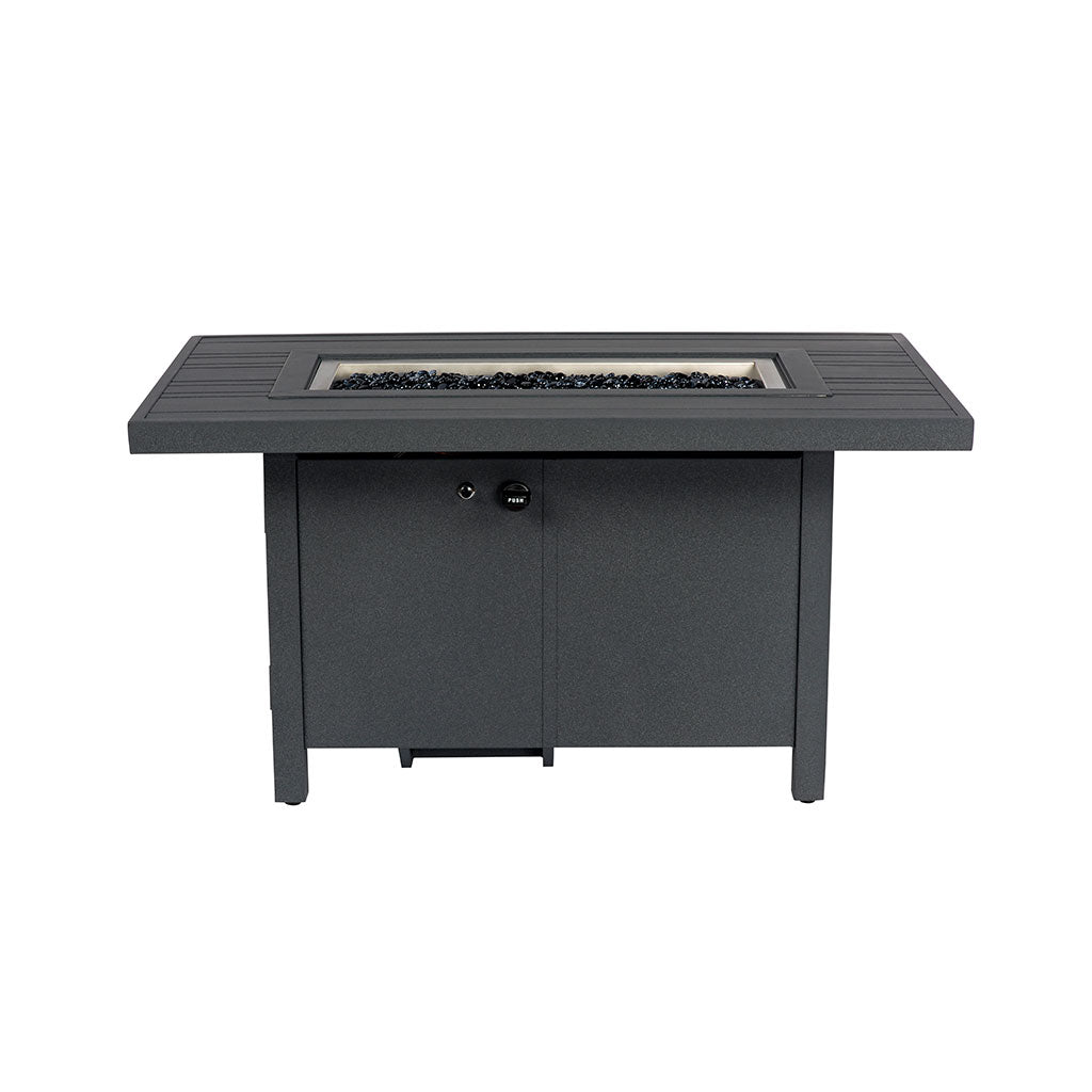Rectangular Fire Table alternate view