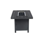Rectangular Fire Table alternate view