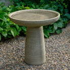 Latham Birdbath in Greystone finish