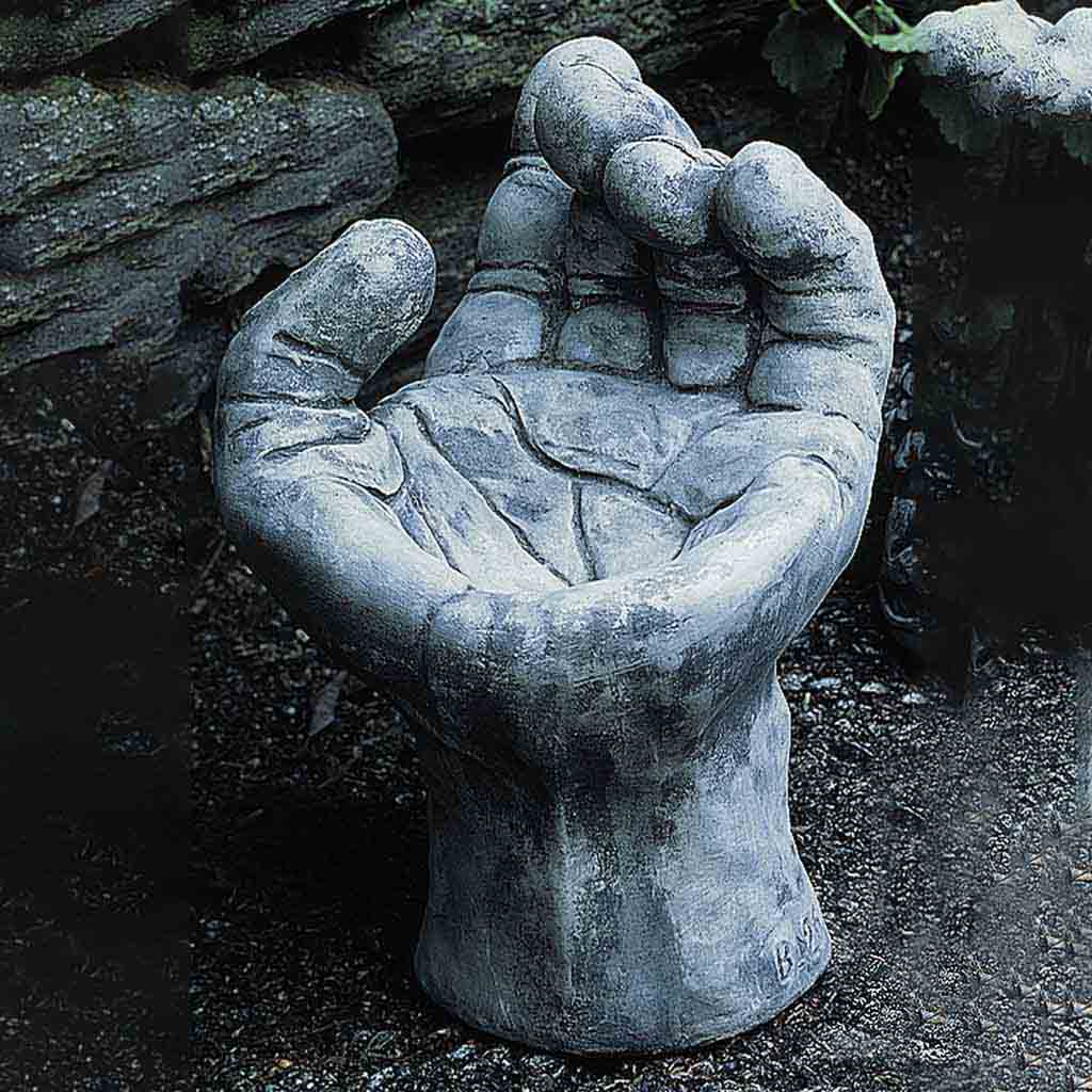 Mano Birdbath in Alpine Stone finish