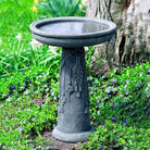 Flores Birdbath in Alpine Stone finish