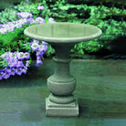 Siena Birdbath in Greystone finish