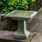Avery Birdbath in Verde finish